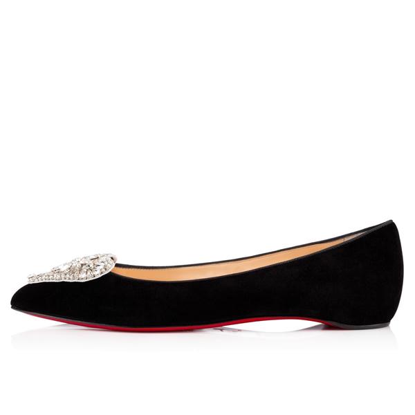 ルブタン コピー Christian Louboutin 16AW限定 Cristacora Flat Black 6103151